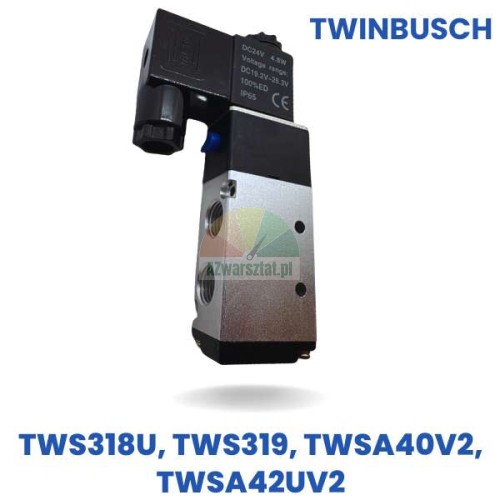 Elektromagneticky pneumaticky ventil typ B nahrada pro Twin Busch TWS318U TWS319 TWSA40V2 TWSA42UV2