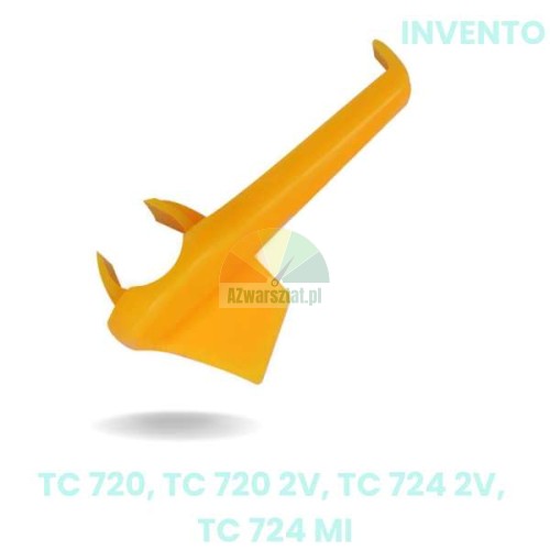 Žlutý kryt montážní patky pro zouvačky Invento TC 720, TC 720 2V, TC 724 2V, TC 724 MI