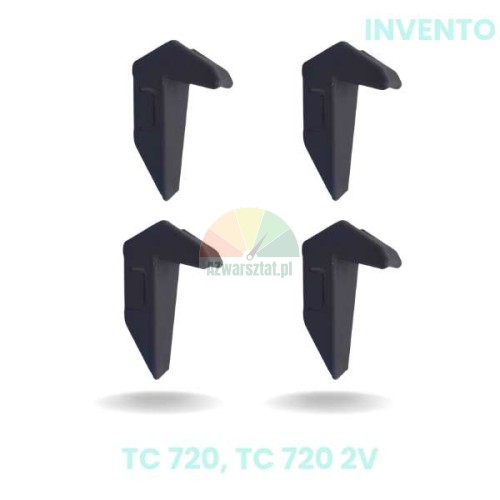 Sada 4 plastových ochranných krytů na čelisti montážního stolu Invento TC 720, TC 720 2V