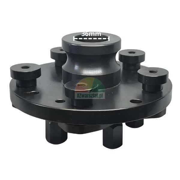 Univerzální 36mm rychloupínací adaptér pro vyvažovačky kol bez středového otvoru