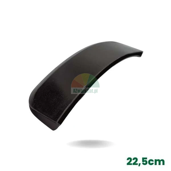 Ochranný kryt lžíce odrážeče patek 22,5 cm z černého plastu