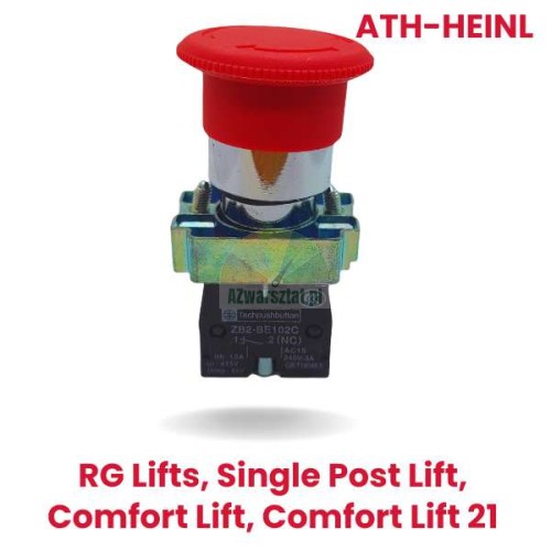Nouzové tlačítko Stop - náhrada pro ATH-Heinl, RG Lifts, Single Post Lift, Comfort Lift 21