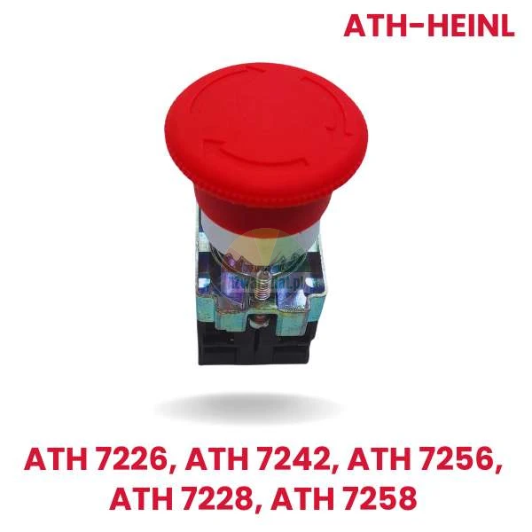 Červené nouzové tlačítko, náhrada za modely ATH-Heinl ATH 7226, ATH 7242, ATH 7256, ATH 7228 a ATH 7258