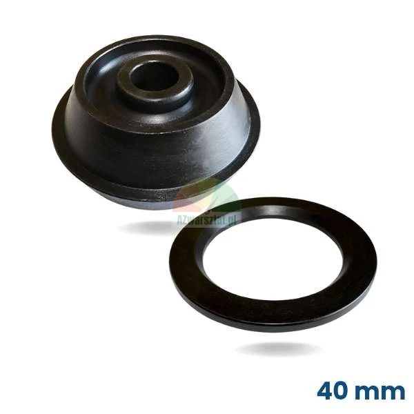 Středící kužel pro vyvažovačku pro dodávky 120-172 mm s distančním kroužkem, otvor 40 mm