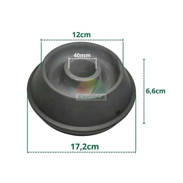 Centrovací kužel pro dodávky 12-17,2 cm s kroužkem