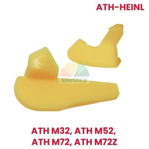 Sada žlutých plastových chráničů montážní hlavy pro zouvačky ATH-Heinl M32, M52, M72, M72Z