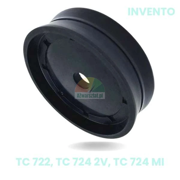 Černý náhradní píst pro válec montážního stroje Invento TC 722, TC 724 2V, TC 724 MI