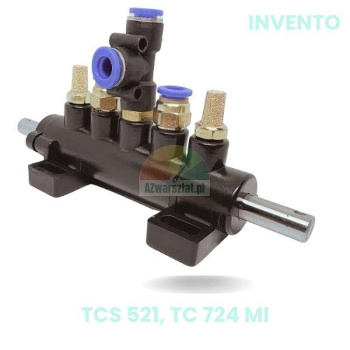Náhradní rozdělovač vzduchu u pedálu pro zouvačky Invento TCS 521, TC 724 MI