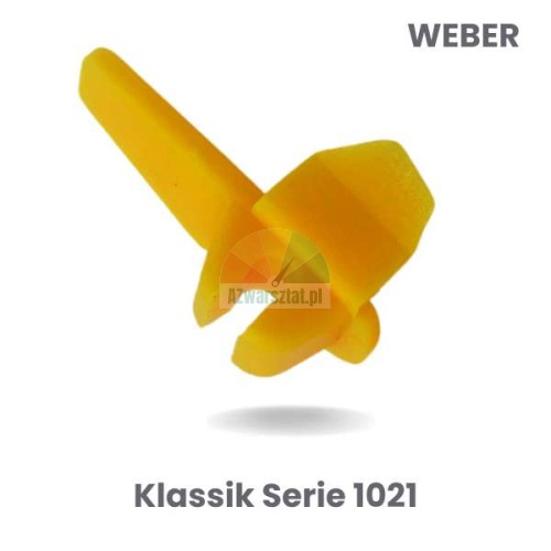 Žlutý plastový chránič pro montážní patku Weber Klassik Serie 1021