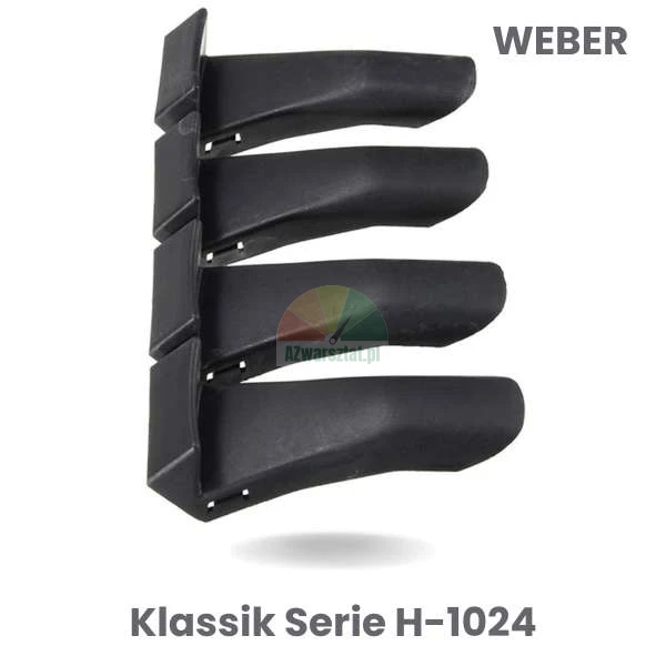 Sada čtyř dlouhých krytů upínacích čelistí pro Weber Klassik Serie H-1024.