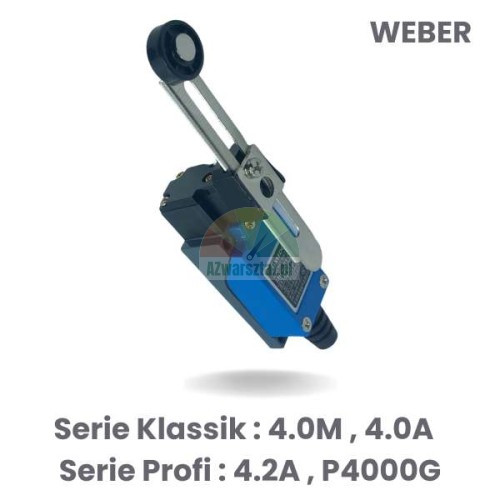 Náhrada Weber: Koncový spínač pro zvedák Serie Klassik 4.0M, 4.0A a Serie Profi 4.2A, P4000G.