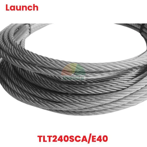 Ocelové lano pro zvedák Launch TLT 240SCA/E40 - náhradní díl