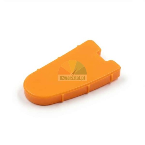 Oranzovy plastovy kryt montazni patky typ Z2