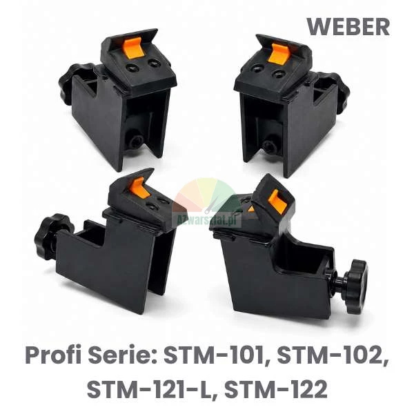 Sada motocyklových adaptérů pro čelisti montážních strojů Weber Profi Serie STM-101, STM-102, STM-121-L, STM-122
