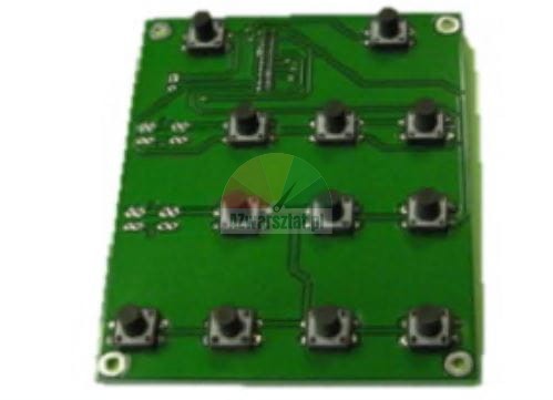 Deska klávesnice pro vyvažovačky kol ATH-Heinl modely ATH 1530, 530, 550, 1580, 800 - zelený modul PCB s mikrospínači.