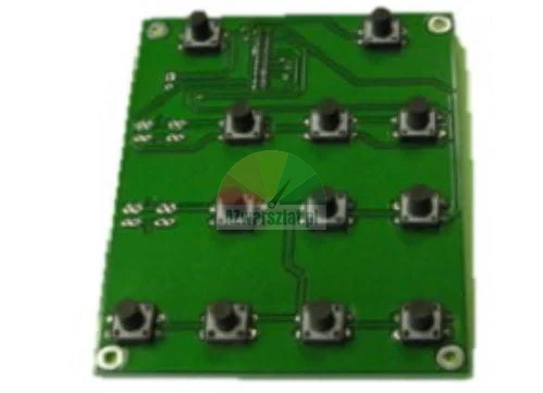 Deska klávesnice pro vyvažovačky kol ATH-Heinl modely ATH 1530, 530, 550, 1580, 800 - zelený modul PCB s mikrospínači.