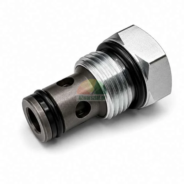 Hydraulický zpětný ventil se závitem 19 mm a černými o-kroužky