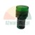 Zelena LED signalizacni kontrolka 22 mm AC/DC 24V