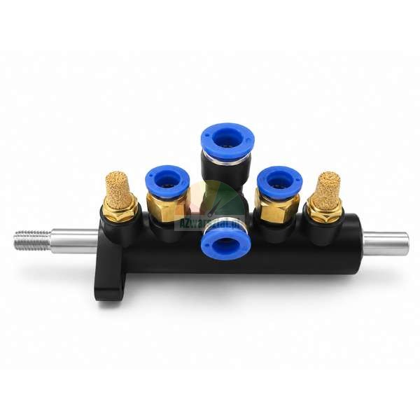 Pedálový rozdělovač vzduchu 4x8mm