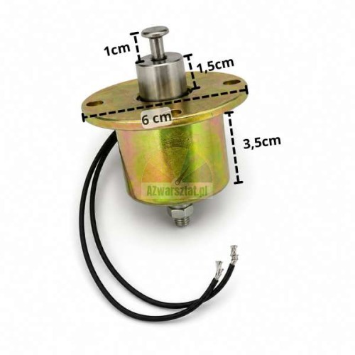Zvedací elektromagnet DC 24V s rozměry