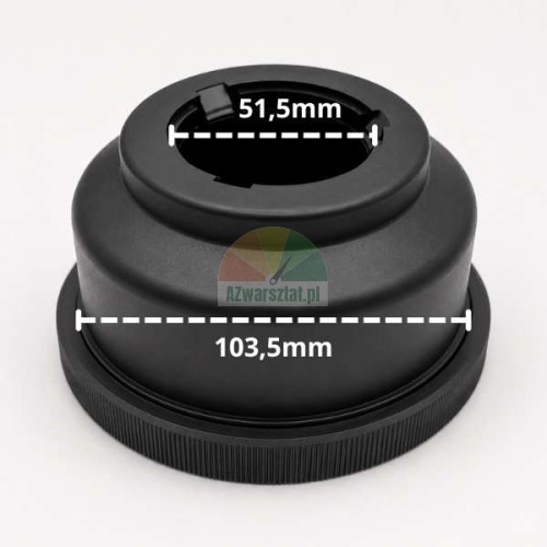 Adapter pro rychloupinaci matici s rozmery 51,5 mm a 103,5 mm