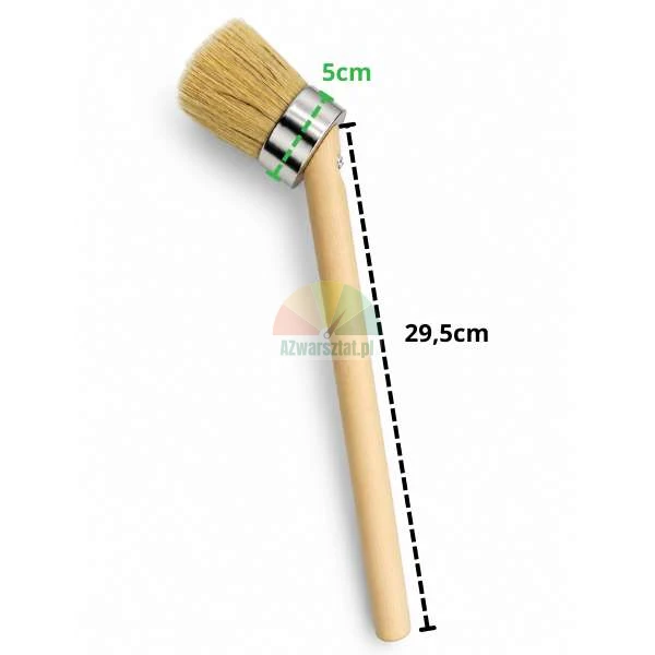 Štětec na montážní pastu 50mm s dřevěnou rukojetí o délce 29,5cm.